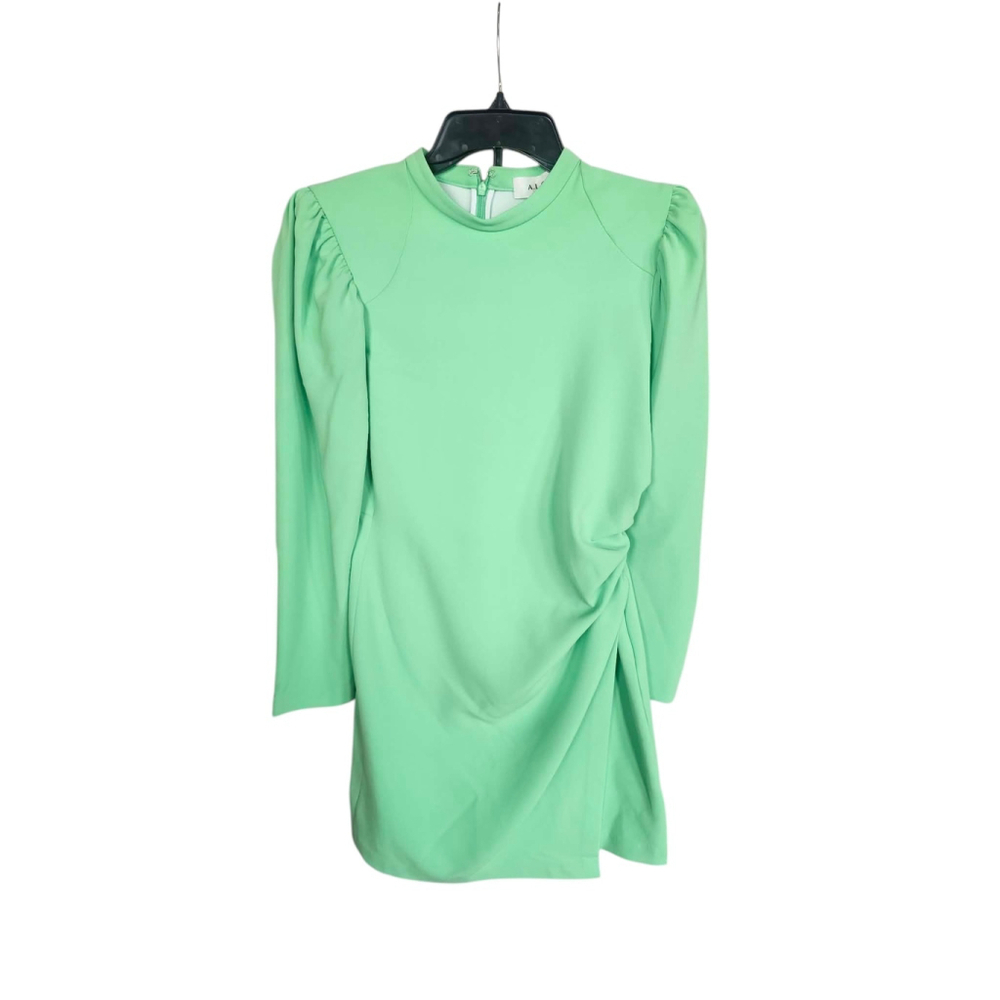 A.L.C. Cady Jane Asymmetrical Mini Dress Size 6 NWT Spring Bouquet Green